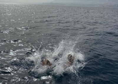 Enjoy a swim in the open sea while we stop the Yo Te Espero boat